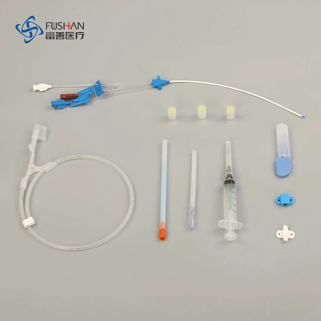 Ready Stock Disposable Medical Central Venous Catheter Kit Types Single/Double/Triple Lumen CVC Sizes 4f 5f 5.5f 7f for Pediatric and Adult Use